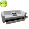 White leather bedroom sofa bed set furniture with storage for sale philippines
