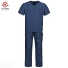 Custom Wholesale Uniforms Man Medical Scrub Set Suit