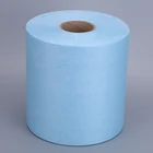 Manufacturer 50gsm embossed nonwoven fabric industrial wiping cloth in india