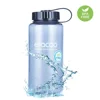 1 Litre Wide Mouth Eco BPA Free Tritan Plastic Sports Water Bottle
