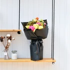 Shinewrap 2019 new design Wholesale 8 Colors Waterproof Paper Plastic Flower Wrapping plastic film in China