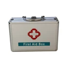 Car first aid device packed in aluminum suitcase