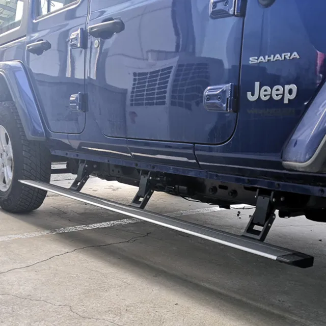 jeep wrangler retractable side steps