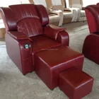 Classic Hot Sale Genuine Leather Electric Reclining Foot Massage Chair(HH100)