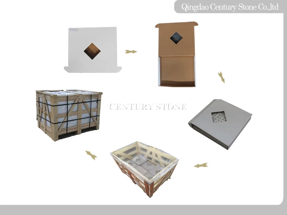 Chimenea De Piedra Natural Mosaico Decorativo Brillo Negro Azulejo