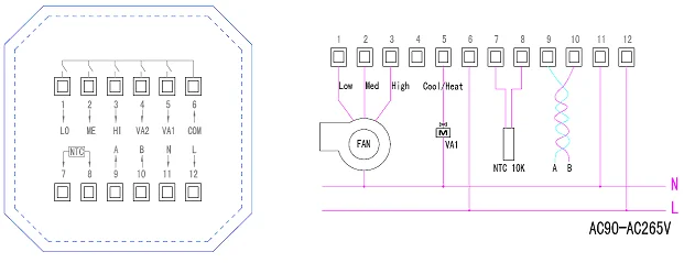 7days Programmable Touch Screen Mod