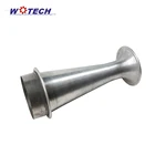 Aluminum metal hopper funnel sheet metal funnel