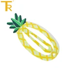 Hot selling fancy pineapple baby hair clips children cute hairpins princess hairclips for girls hair accessories