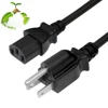 6ft 18 Awg 3 Slot Laptop 125vac 13a Nema Plug 10a Ac Cable North America C13 5 15 Ft Power Cord