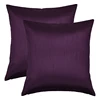 Pack of 2 Cushion Covers Throw Pillow Cases Shells for Couch Sofa Home Decoration Modern Shining & Dull Contrast Stripe