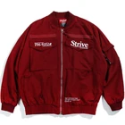 2019 spring new men's printed denim baseball jacket