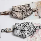 Fashion leather waist belt bag custom waist bag for women