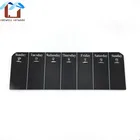 New Design Custom Home Notice Office Writing Note Clip Board, Wall Hanging Wood MDF Clip Board