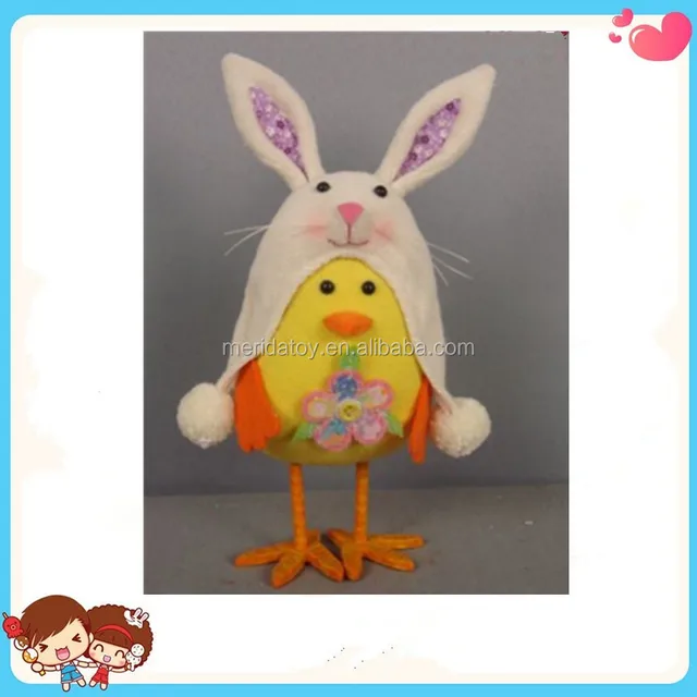 custom easter gife cute mini plush chick toy cosplay rabbit