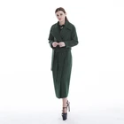 popular manufacturer green color winter woman clothes