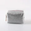Hot sale customized logo waterproof glitter sequins PVC gold silver cosmetic bag
