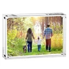 IN STOCK ! ! ! Factory wholesale clear rimless acrylic magnetic photo frames picture frames for home decor