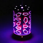 3D Glass Ultrasonic Cool Mist Aroma Humidifier With Night Mood Led Light 100ml desktop Aromatizadores Water Diffuser
