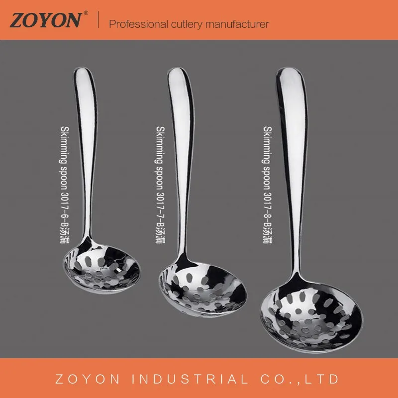 Kitchen Tools Cooking Utensils Classic Stainless Steel Soup Spoon Ladle