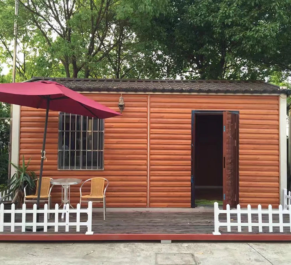 Aislado de madera hecho en china kit modular casa modelo precio