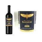 Custom Gold Foil Self Adhesive Embossed Wine Bottle Private Labels