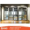 double glass aluminium glazing stack door sliding folding partition doors for banquet hall