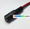 5.5 x 2.5mm DC Power cable 12V Female Plug Connector Adapter Plastic black Head 29cm