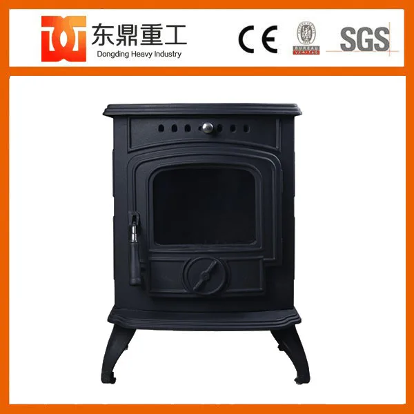 5kw Small Model Indoor Wood Burning Stove/ Fireplace With Enamel