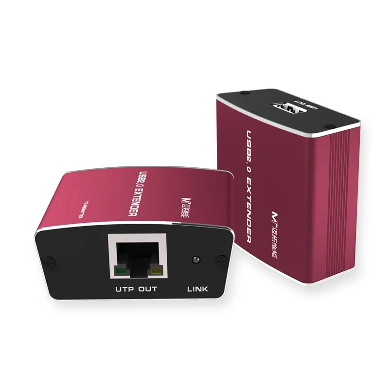 高速480 メートル/秒100 usb 2.0 エクステンダー rj45以上シングル cat5e/6用usb カメラ プリンタ keyborad マウス 延長仕入れ・メーカー・工場