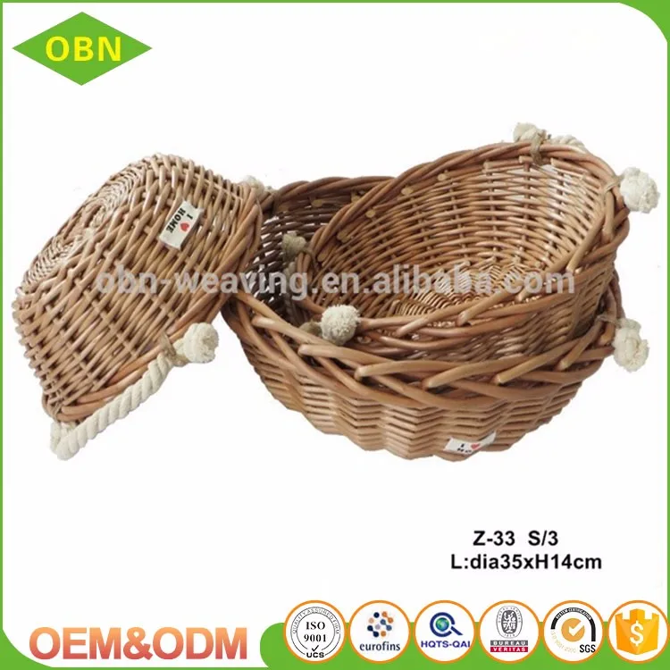 wholesale cheap custom any size decorative small gift wicker