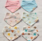 wholesale Christmas Gift manufacturer cotton cute disposable baby bib