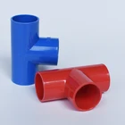 plumbing threaded tee connector cross fitting pvc