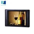 Instore loop advertising 15 inch wall mount lcd monitor
