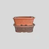 Square type terracotta & clay flower Pots for plants