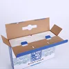 Wholesales Custom Design color printed folding cardboard wax coated seafood packing delivery boxes