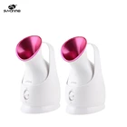 Home use Ozone hot spray facial sauna spa steamer face beauty skin care