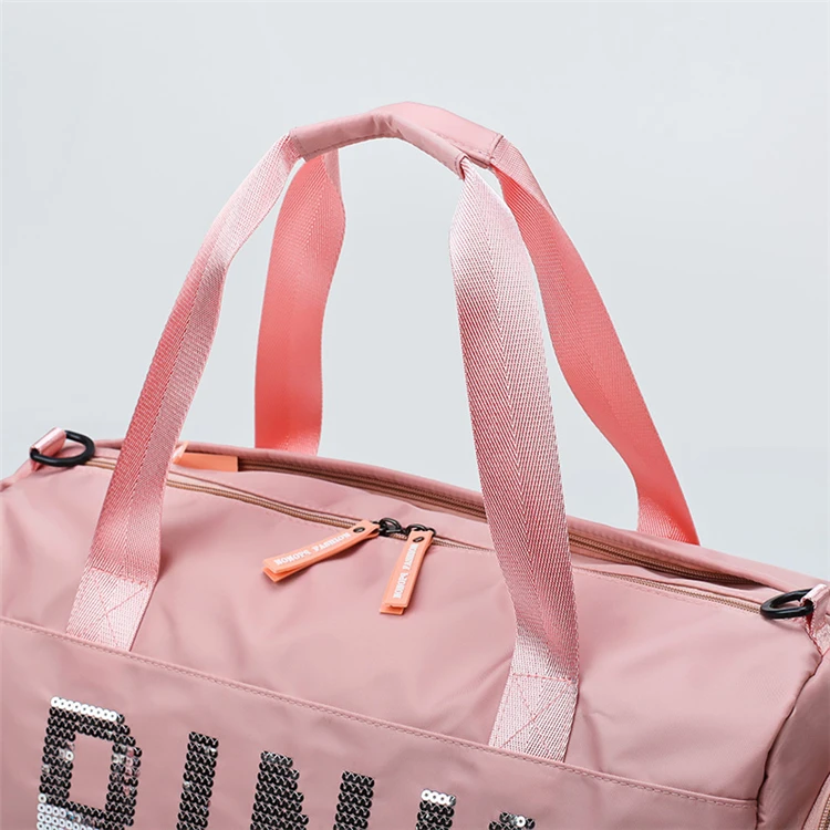 travel duffle bag with logo
