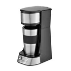 Programmable 1 Cup Home Filtered Single Cup Drip coffee maker machine with LCD Screen
