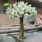 GNW BLS082 Galvanized Steel Trunking Indoor Flowering Artificial Cherry tree 8ft tall