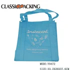 Custom 100% plastic packing bag hot sale big capacity tote shopping bag