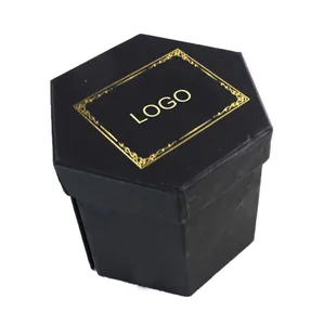 kraft paper hexagon packaging box