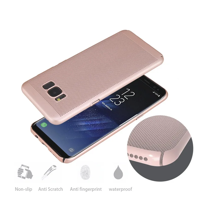 Heat Dissipation Phone Replacement Case Cover For Samsung Galaxy J3 J5 J7 Max C10 Pro Prime A3 A5 A7 S7 S8 Edge Note Plus 2017