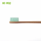 Healthy Environment Biodegradable Eco-friendly Flat Handle Bamboo Toothbrush