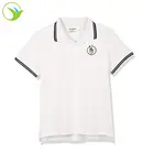 2019 New Designs Wholesale Kindergarten Summer Unisex Cotton Uniforms White Polo T-Shirt For Kid School Children
