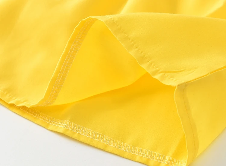 网上购物的新高级中国产品新生婴儿黄色连衣裙