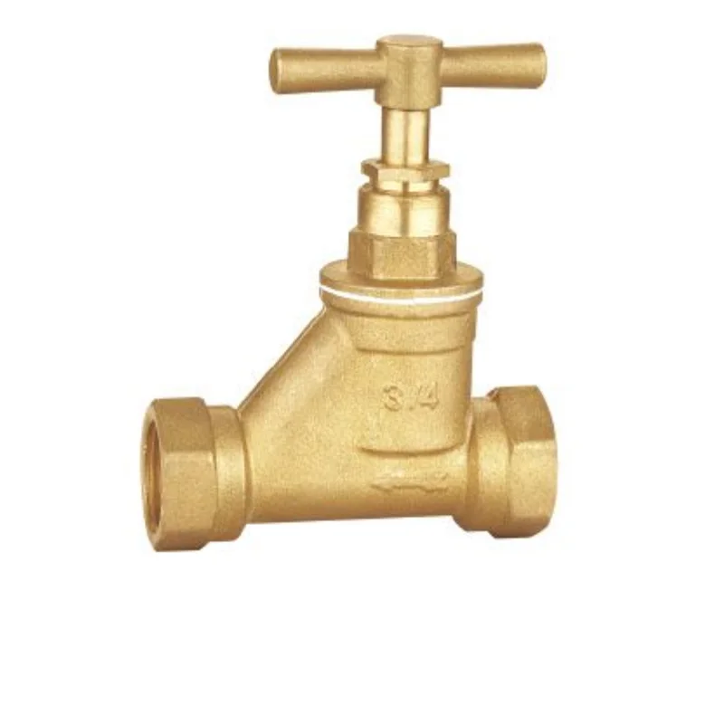 Brass Prise cock Ferrule cock valve for water control flow