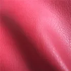 China 100% polyester flock pu/pvc synthetic leather for shoe lining and notebook, pvc leather fabric manufacturer