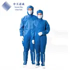 Stand Collar Esd Protective Cleanroomworking Garments Clothing Suit