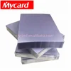 A4 coated overlay pvc card hot press laminating film 0.10mm thick for ID