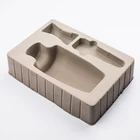 Plastic Custom Flocking Wine Bottle Blister Tray packaging